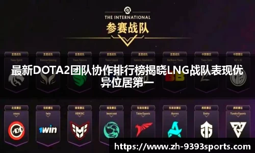 最新DOTA2团队协作排行榜揭晓LNG战队表现优异位居第一